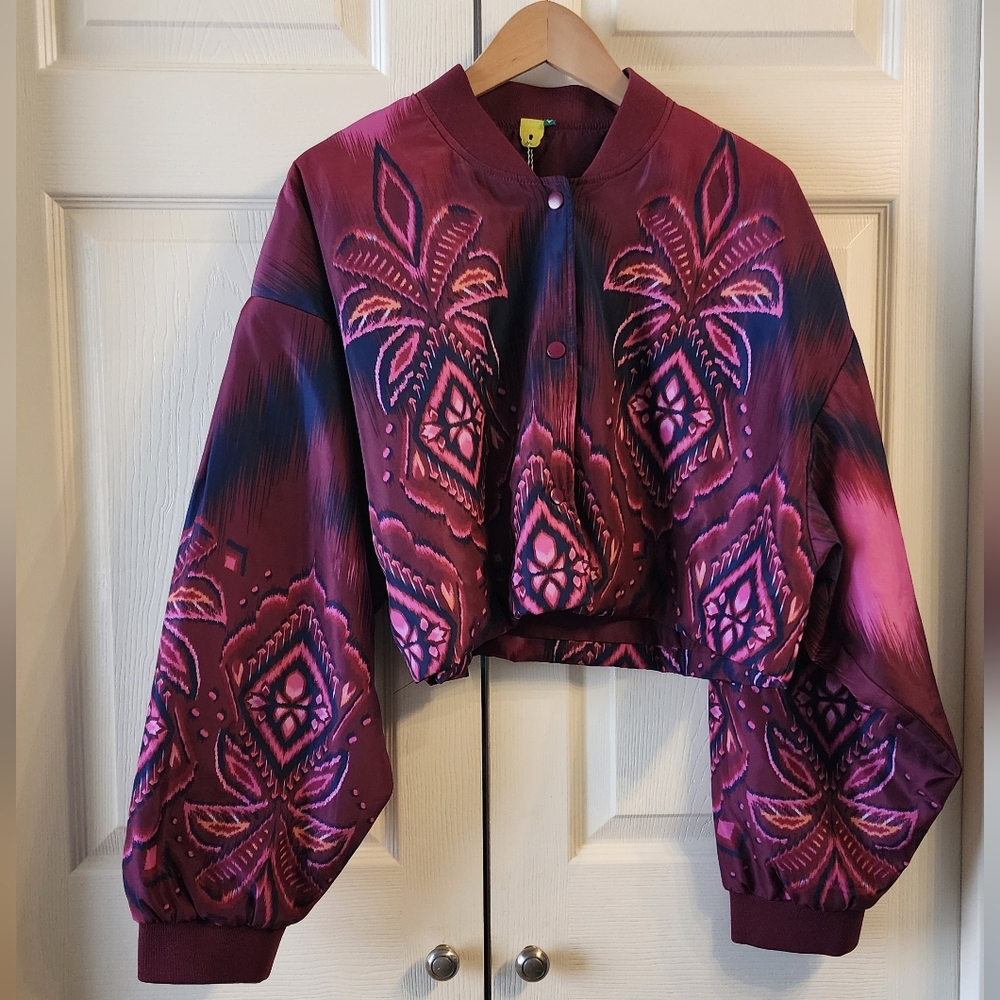 FARM Rio Women's Multicolor Bomber Jacket